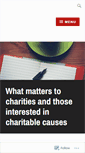 Mobile Screenshot of charitymattersnz.com